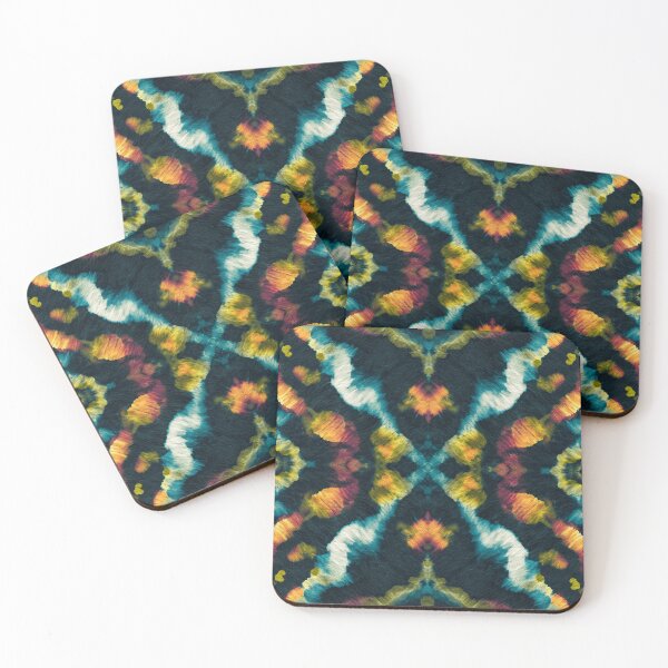 Item preview, Multicolor Shibori Artisan Repeating Pattern designed and sold by DracosFire.