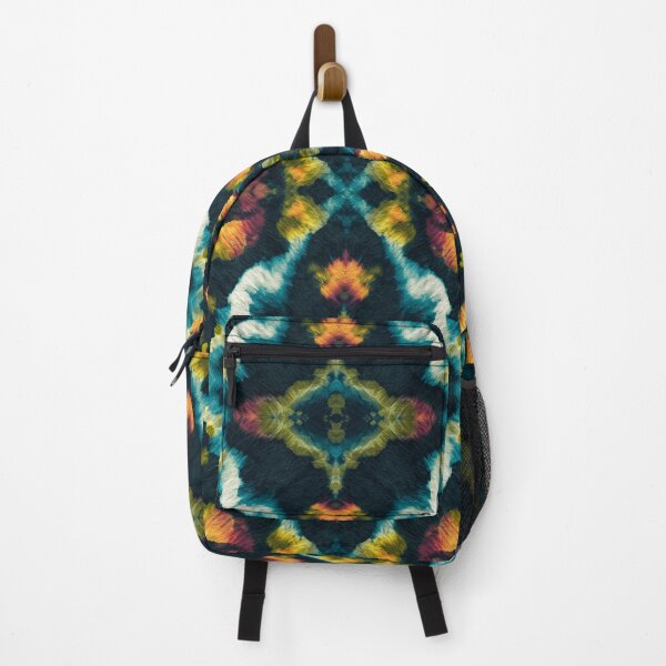 Aperçu de l'œuvre Motif répétitif artisanal Shibori multicolore créée et vendue par DracosFire.