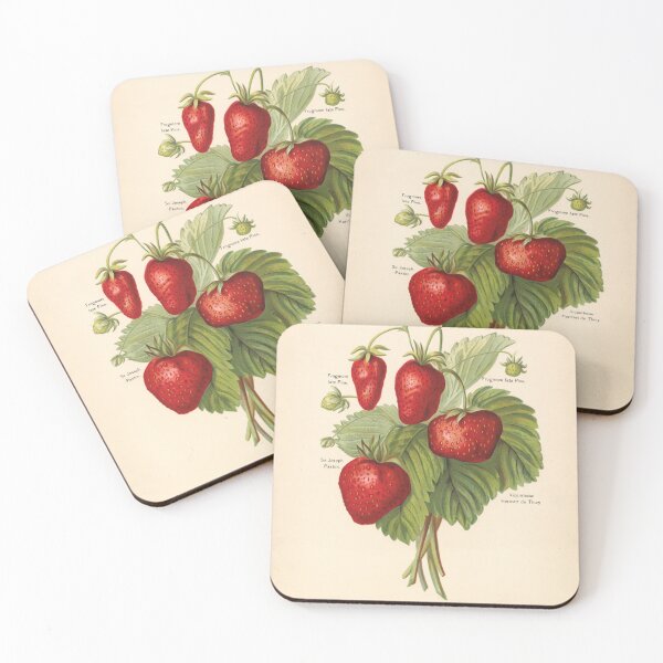 Item preview, Vintage Strawberry Print designed and sold by Bruiserstang.