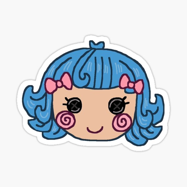 Item preview, Inspirado en "Rosy Bumps 'N' Bruises" - LaLaLoopsy designed and sold by BlueStarArt.
