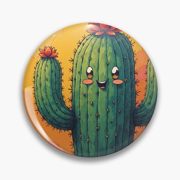 Item preview, Happy Smiling Desert Cactus designed and sold by JonelleTshirts.