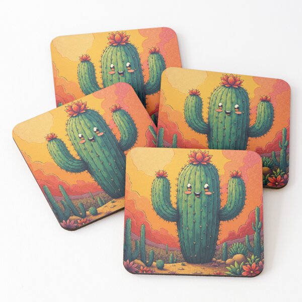 Item preview, Happy Smiling Desert Cactus designed and sold by JonelleTshirts.