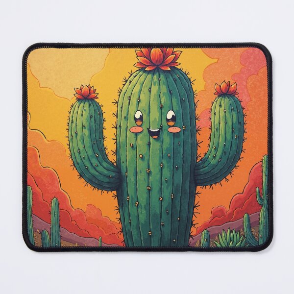 Item preview, Happy Smiling Desert Cactus designed and sold by JonelleTshirts.