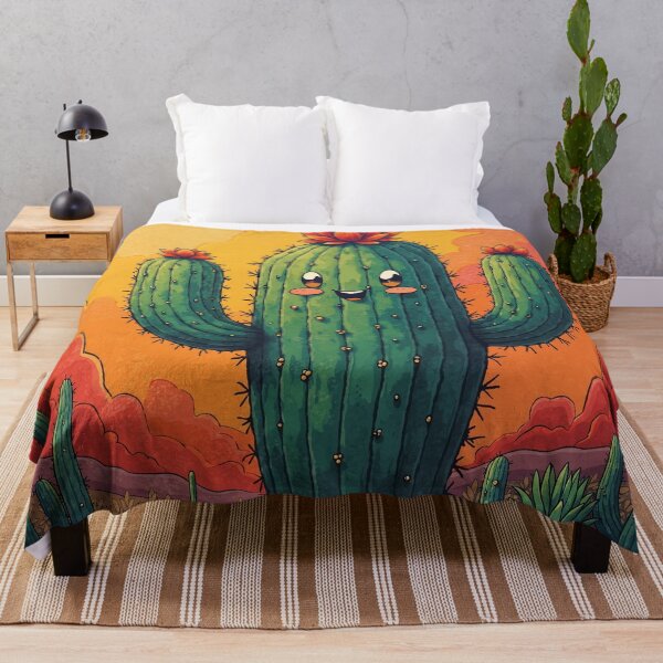 Item preview, Happy Smiling Desert Cactus designed and sold by JonelleTshirts.