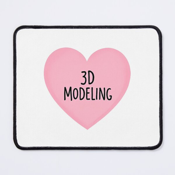 Item preview, I Heart 3D Modeling  designed and sold by CharmStudio.