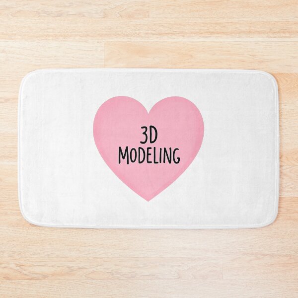 Item preview, I Heart 3D Modeling  designed and sold by CharmStudio.