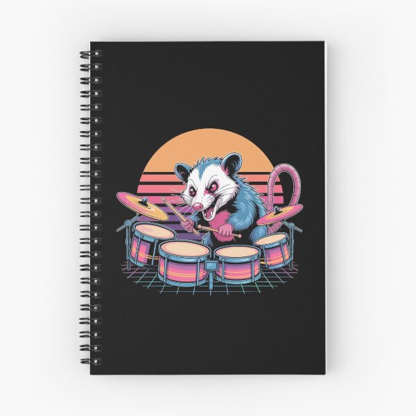 Item preview, Opossum Playing the Drums designed and sold by WikaKowalczyk.