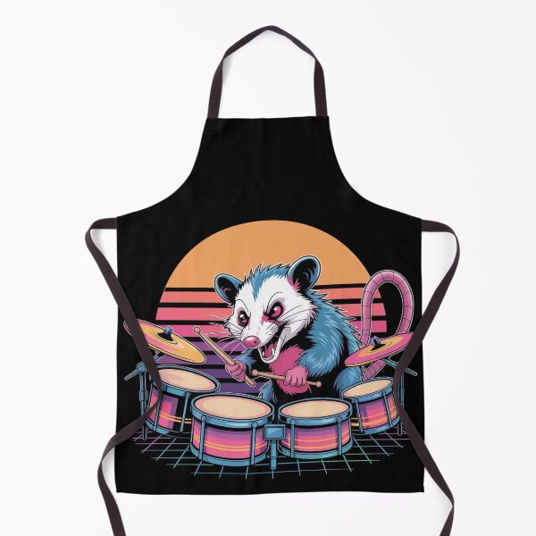 Item preview, Opossum Playing the Drums designed and sold by WikaKowalczyk.