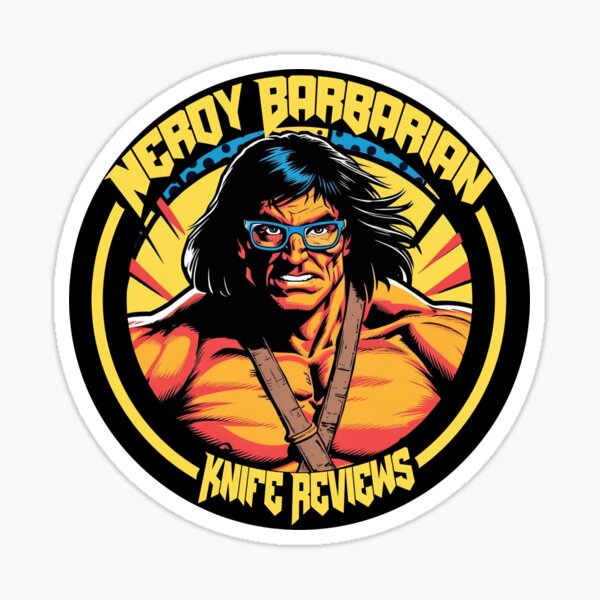 Artikel-Vorschau von Nerdy Barbarian Knife Bewertungen, designt und verkauft von The Nerdy Barbarian.