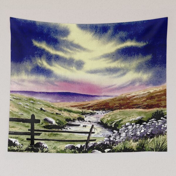 Item preview, The Trail to Sandy Hole Pass（watercolour + AI) designed and sold by artsmeow.