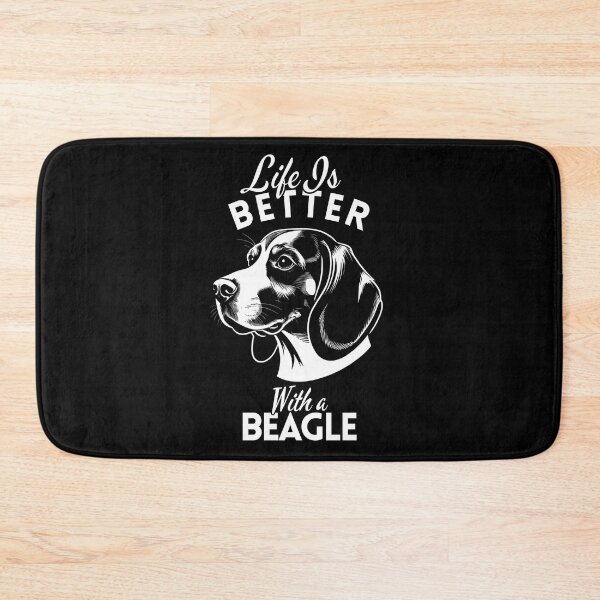 Item preview, Life Is Better With a Beagle – Minimalist Energetic and Friendly Hound Dog Design designed and sold by GoodyPaws.