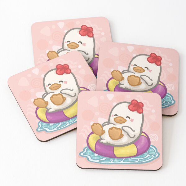 Item preview, Duck Floating on a Pool designed and sold by Khotekmei.