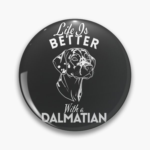 Item preview, Life Is Better With a Dalmatian – Minimalist Spotted and Energetic Dog Design designed and sold by GoodyPaws.