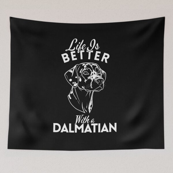 Item preview, Life Is Better With a Dalmatian – Minimalist Spotted and Energetic Dog Design designed and sold by GoodyPaws.