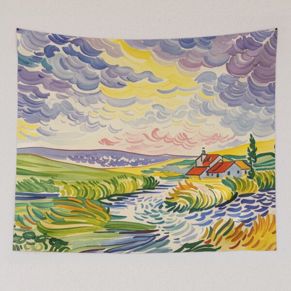 Item preview, The Trail to Sandy Hole Pass（watercolour + AI) designed and sold by artsmeow.