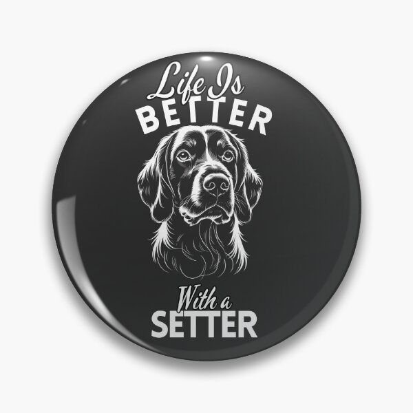 Item preview, Life Is Better With an English Setter – Minimalist Graceful and Energetic Hunting Dog Design designed and sold by GoodyPaws.