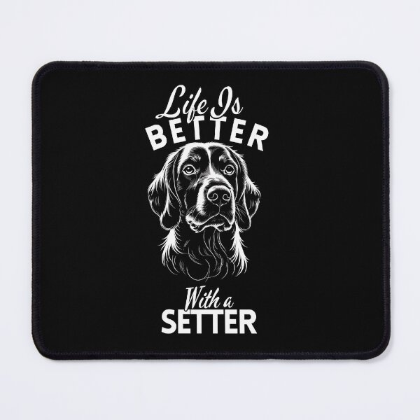 Item preview, Life Is Better With an English Setter – Minimalist Graceful and Energetic Hunting Dog Design designed and sold by GoodyPaws.