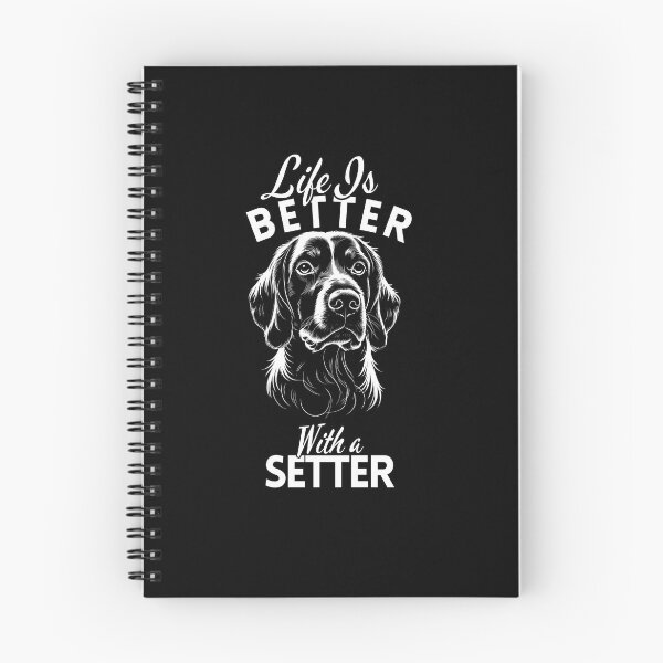 Item preview, Life Is Better With an English Setter – Minimalist Graceful and Energetic Hunting Dog Design designed and sold by GoodyPaws.