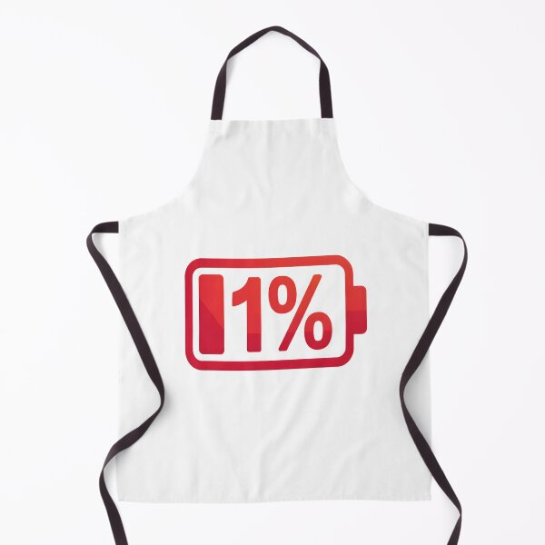 Item preview, Low Battery 1 Percent Warning Sticker designed and sold by stylishsketcher.