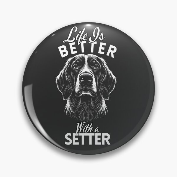 Item preview, Life Is Better With an Irish Setter – Minimalist Elegant and Energetic Hunting Dog Design designed and sold by GoodyPaws.