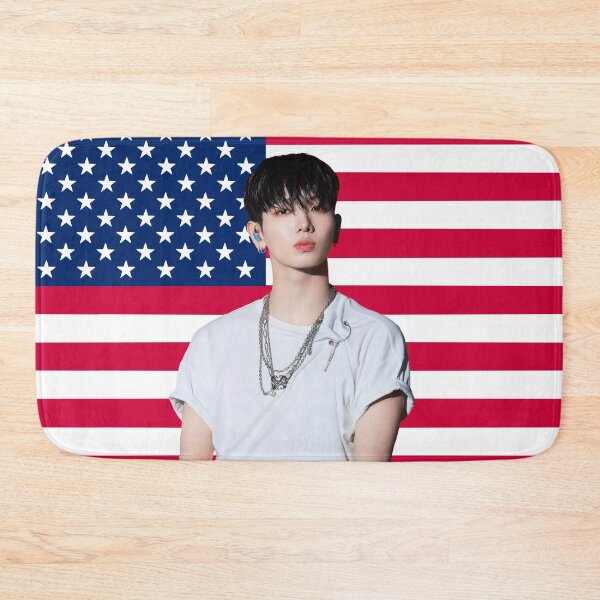 Item preview, Jaehyun US Flag Myung Jaehyun BOYNEXTDOOR designed and sold by Dev M.