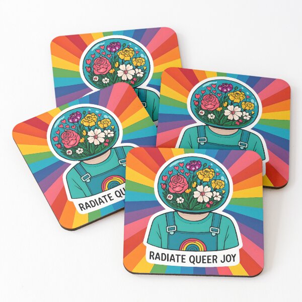 Item preview, Radiate Queer Joy 2 designed and sold by TheDopamineShot.