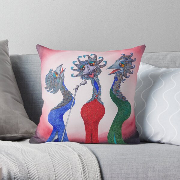 The Supremes Throw Pillow