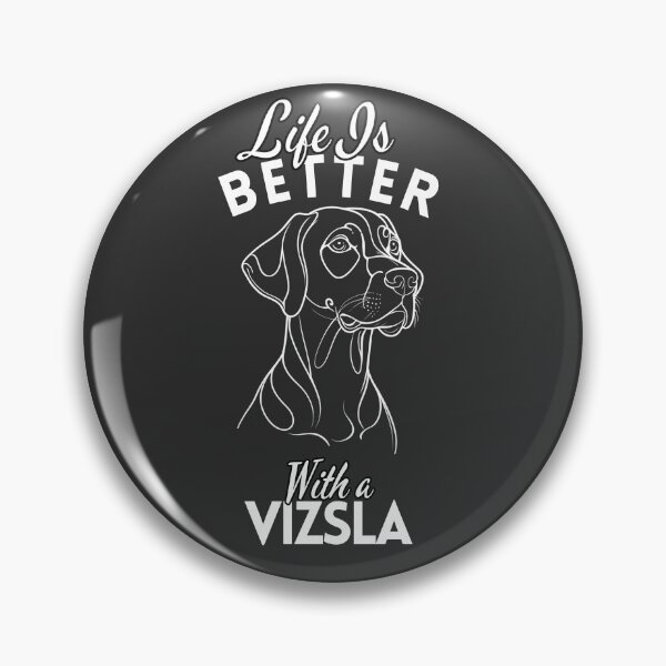 Item preview, Life Is Better With a Vizsla – Minimalist Elegant and Energetic Hunting Dog Design designed and sold by GoodyPaws.