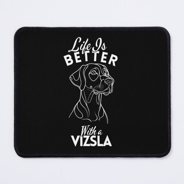 Item preview, Life Is Better With a Vizsla – Minimalist Elegant and Energetic Hunting Dog Design designed and sold by GoodyPaws.