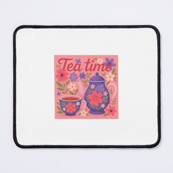Item preview, Tea time illustration designed and sold by leilazarus.