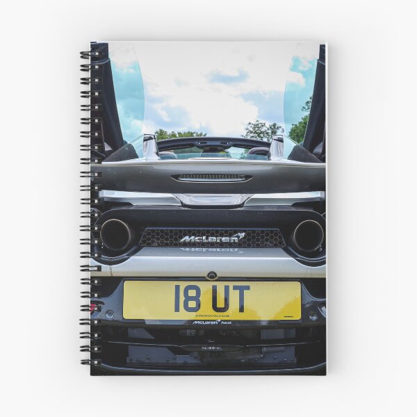 Item preview, McLaren 720s rear view silver and black designed and sold by Martin Fenton.