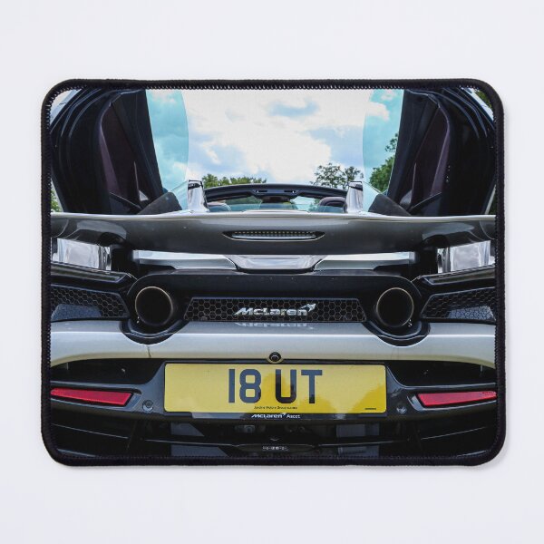 Item preview, McLaren 720s rear view silver and black designed and sold by Martin Fenton.