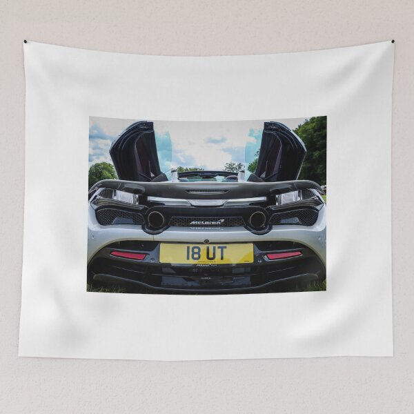 Item preview, McLaren 720s rear view silver and black designed and sold by Martin Fenton.
