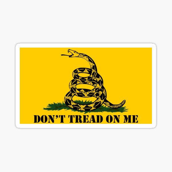 Item preview, Gadsden Flag Don't Tread on Me Gift Ideas for Patriotic Americans designed and sold by merkraht.