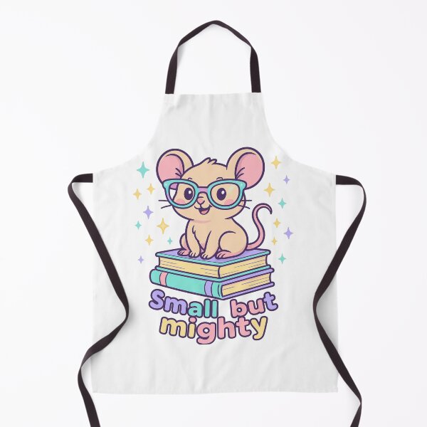 Item preview, Small But Mighty – Mouse Shirt, Vaporwave Inspirational Cartoon Design designed and sold by LEO Vaporwave.