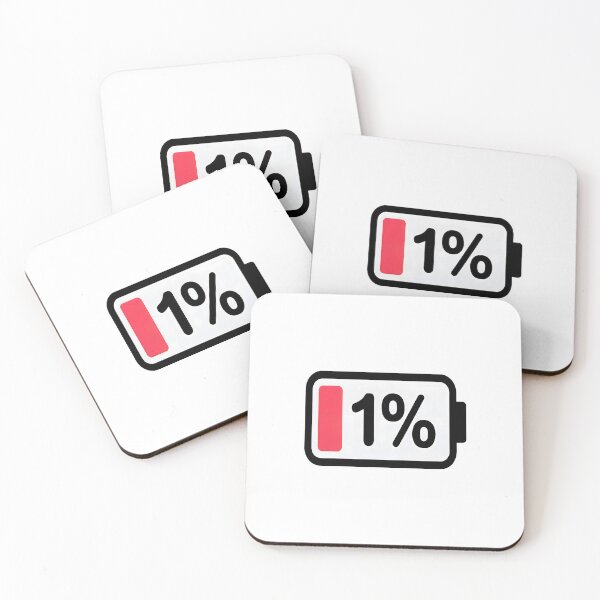 Item preview, Low Battery  Warning Sticker designed and sold by stylishsketcher.