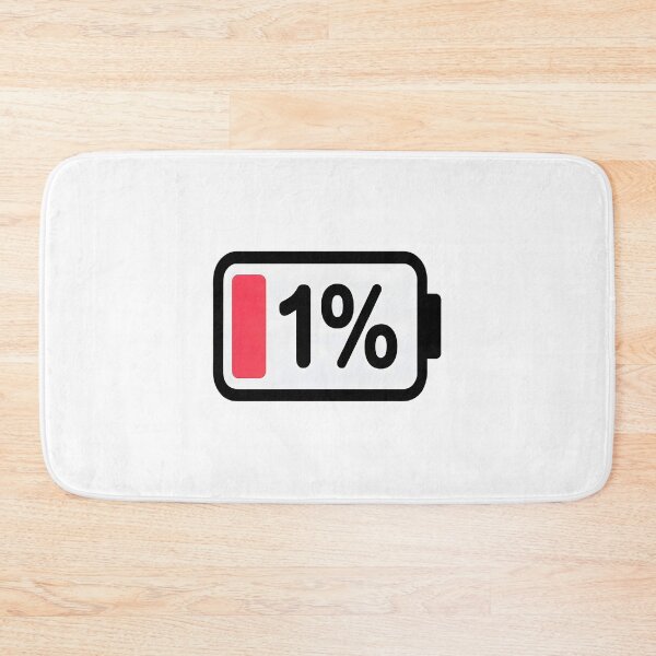 Item preview, Low Battery  Warning Sticker designed and sold by stylishsketcher.