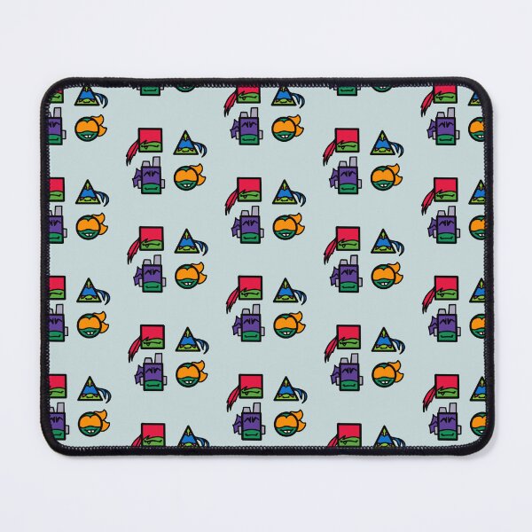 Item preview, Teenage mutant ninja shapes Sticker designed and sold by AniMixedArts.