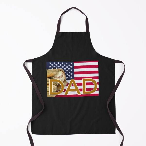 Item preview, All-American Dad | Vintage Baseball & USA Flag Patriotic Father’s Day Gift designed and sold by StyleFused.