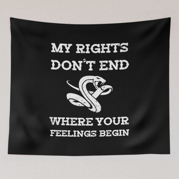 Item preview, My rights do not end where your feelings begin. designed and sold by storelibertys.