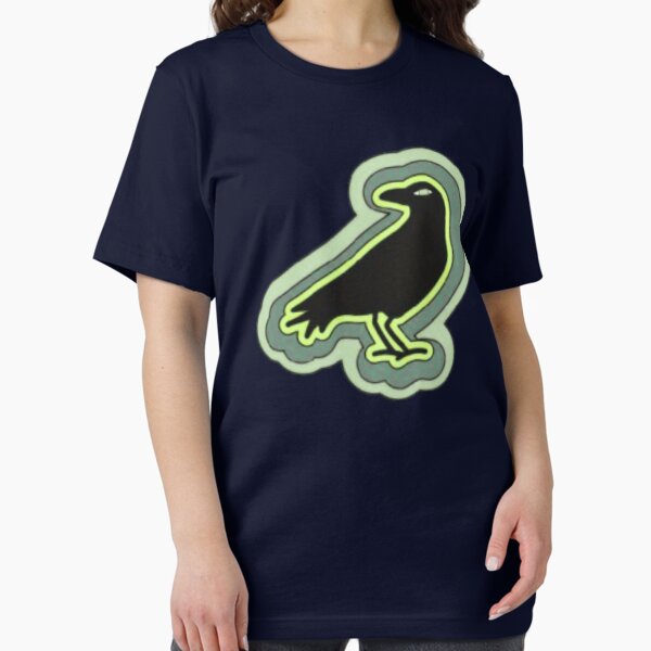 Item preview, Neon Raven – Glow-Inspired Minimal Bird Art designed and sold by AMAWAS.