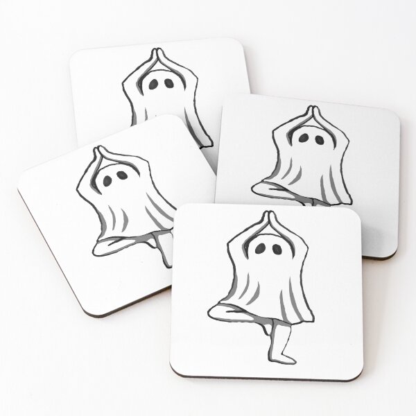Item preview, Ghost In Tree Pose - Ghost Yoga designed and sold by SilentBanshee-.