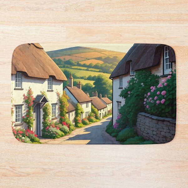 Item preview, Buckland-in-the-Moor: Warm Summer Morning in Devon designed and sold by LSVart.