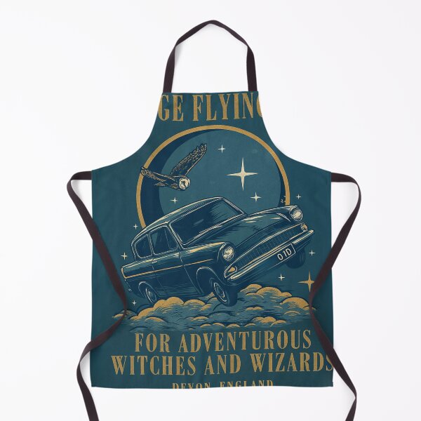 Item preview, Vintage Weasley's Flying Car Print designed and sold by CracksOfThePast.