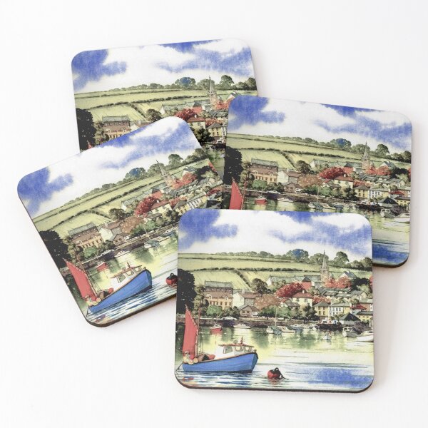 Item preview, Tides in at Kingsbridge2（watercolour + AI) designed and sold by artsmeow.