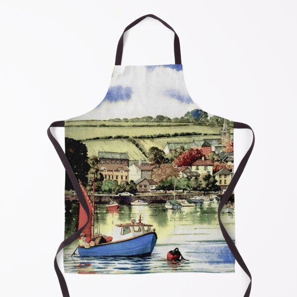 Item preview, Tides in at Kingsbridge2(watercolour + AI) designed and sold by artsmeow.