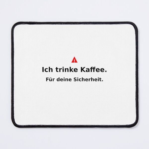 Item preview, Coffee Safety Mode – Funny saying for morning grouches designed and sold by IronieKaffee.