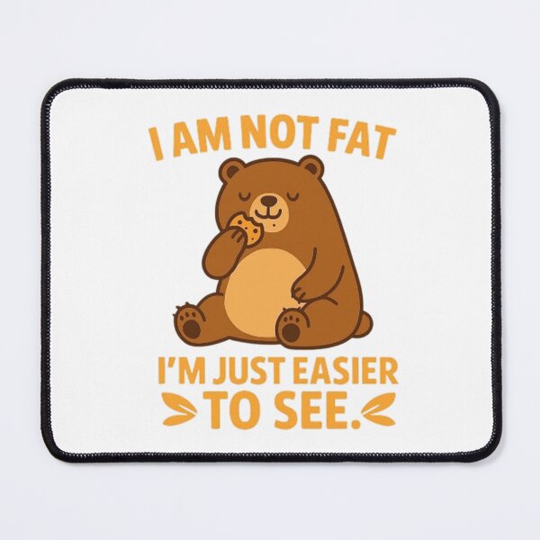 Item preview, iam not fat iam just easier to see designed and sold by Soukito.