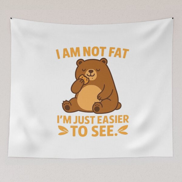 Item preview, iam not fat iam just easier to see designed and sold by Soukito.