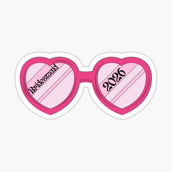 Item preview, 2026 Bridesmaid Sunglasses for Bachelorette Party designed and sold by LinesofLife.